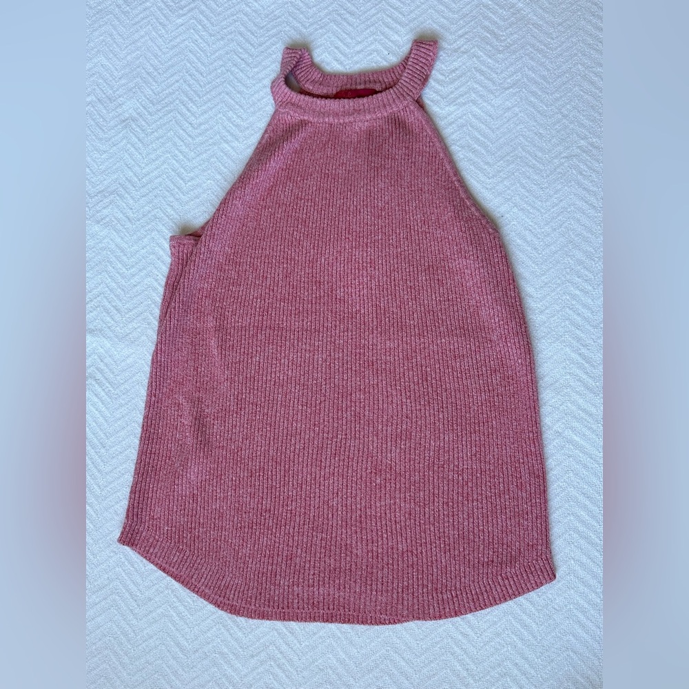 PrAna pink knit tank top size medium